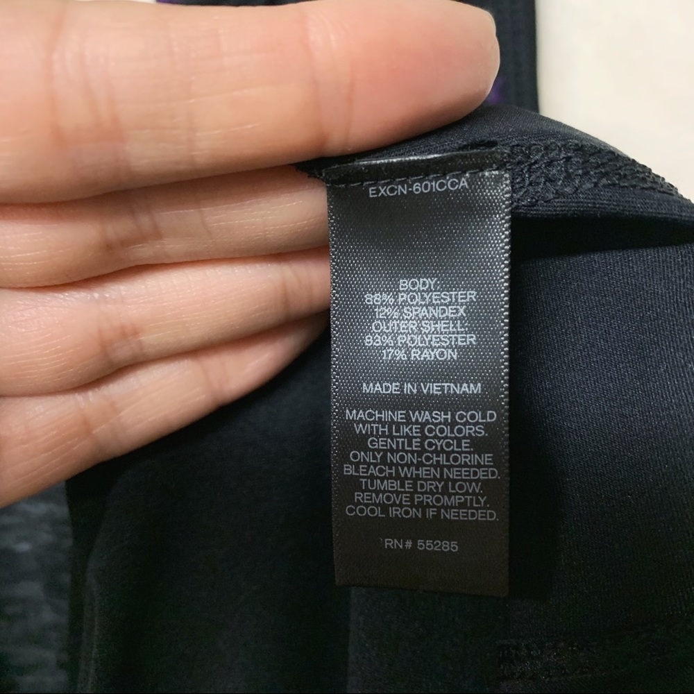 NWT Performance RacerBack Tank Black/Gray Small - Picture 6 of 8